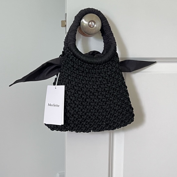 Merlette handbag in black - Picture 6 of 8